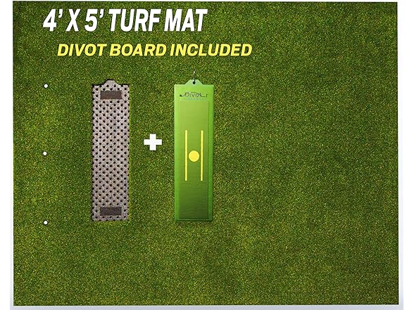 Divot Board 4x5 Turf Mat Feedback