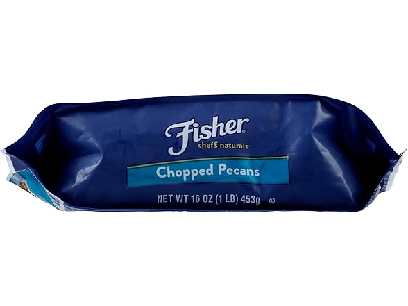 Fisher Chopped Pecans 16 Oz Zip-lock Bag