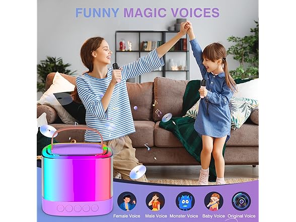 Mini Karaoke Machine for Kids