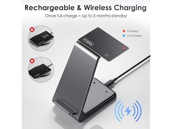 KINDEEP Wallet Tracker Card Air-Tag