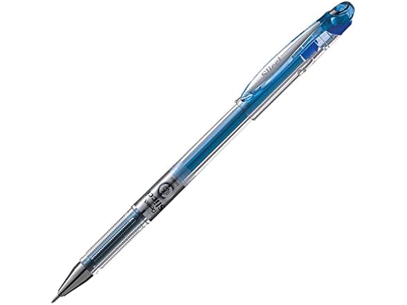Pentel Slicci Rollerball Pen, Blue 25mm (BG202-C)