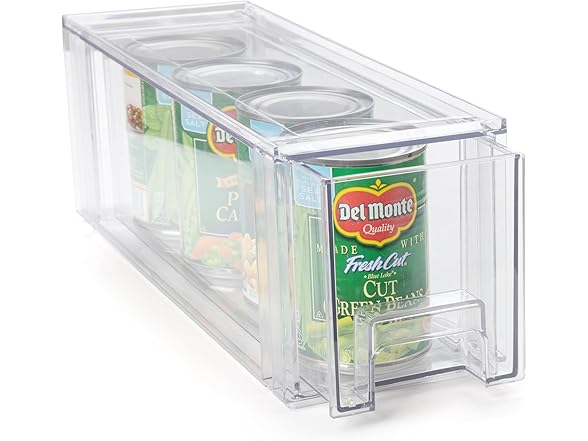Smart Design Pull-Out Stackable Storage Bin, XS