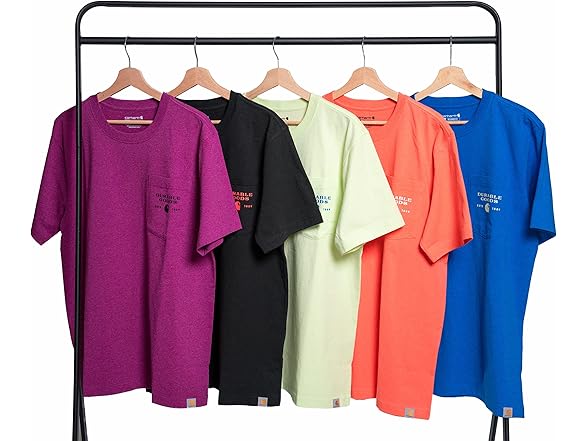 Carhartt Logo Tee (XLT) Coral