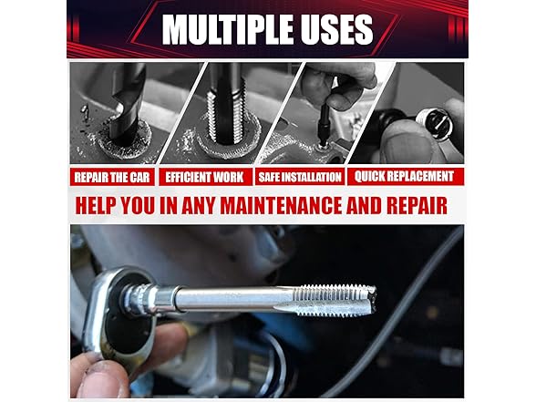 131PCS Helicoil Metric Thread Repair Tool Kit