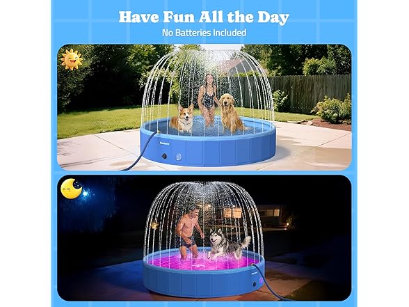 Pawtners Foldable Dog Pool