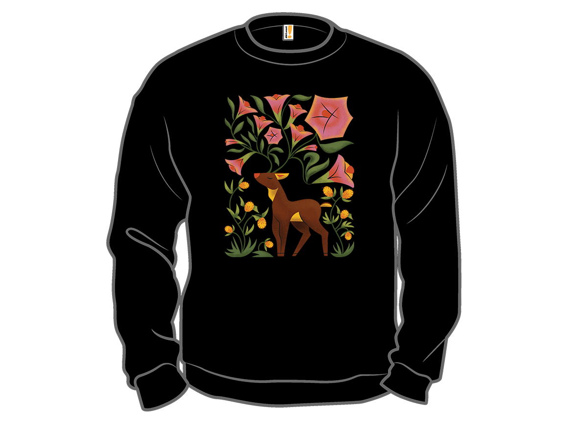Deer and Flowers - Gallery 11
