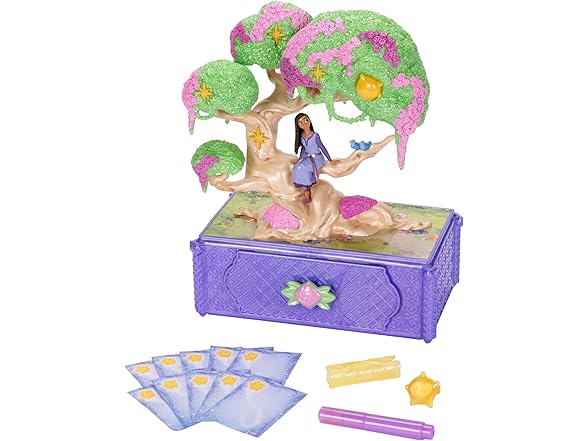 Disney's Asha's Wishing Tree Keepsake Musical Box