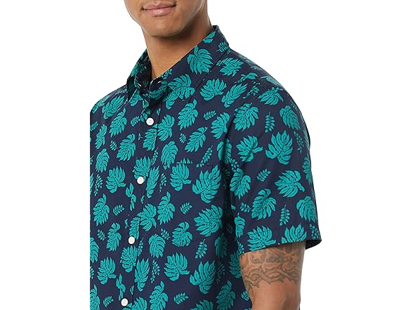 AE Mens SS Dress Shirt Stretch