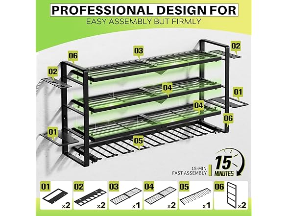 Garage Storage Cordless Tool Organizer