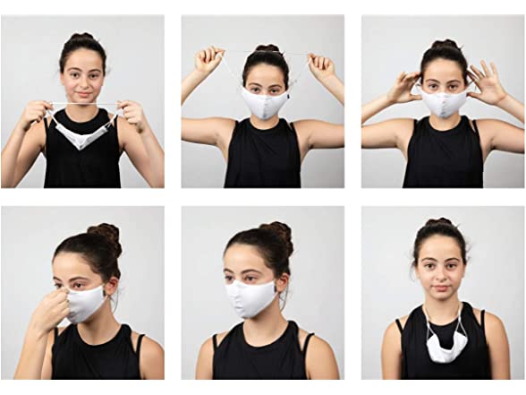 Bloch Kids Pink Face Mask