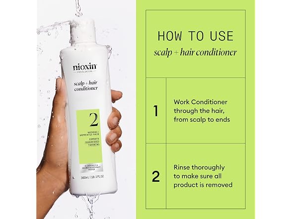 Nioxin System 2 Therapy Conditioner 10.1oz