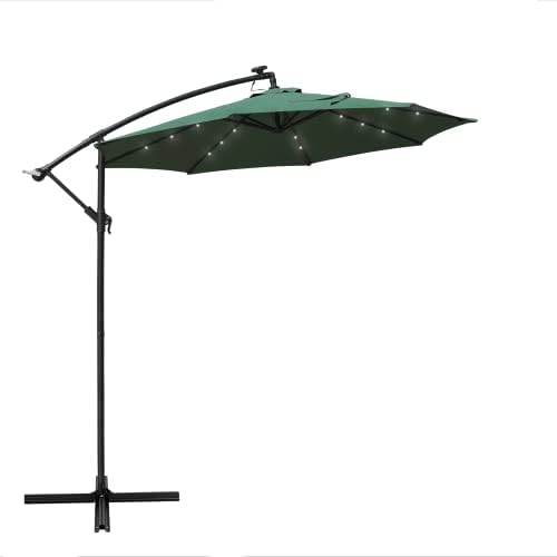 LeisureMod WUBL-10G Willty Outdoor Umbrella Green