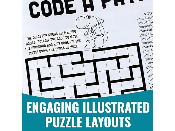 Fun Express STEM Early Coding Activity Books