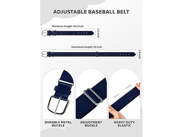 Kids Baseball Socks and Belt Combo