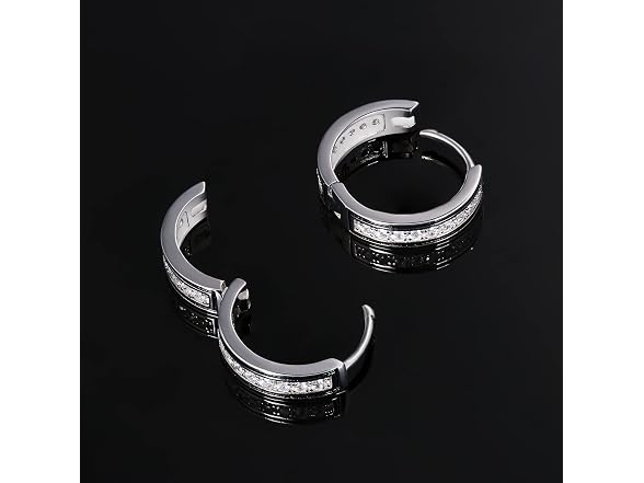 KRKC&CO NS615079 Hoop earrings men