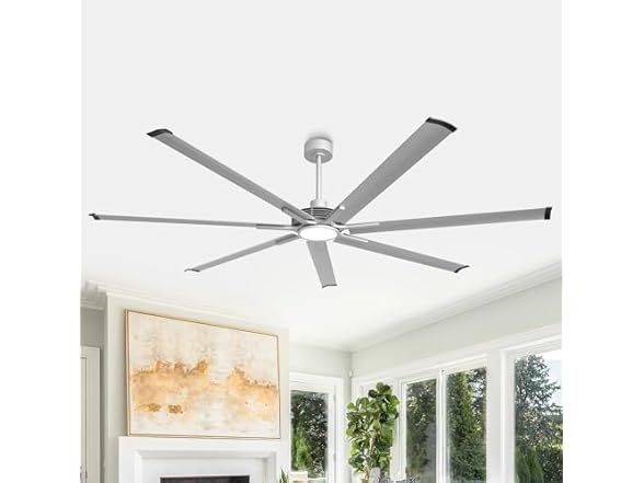 Parrot Uncle F8001SY 84 Inch Ceiling Fan w/ Light