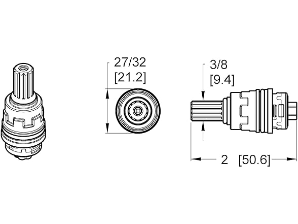 Pfister 9100320 Cold Faucet Cartridge