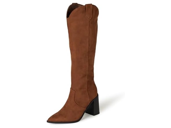 The Drop Women's Cassandra Knee-High Western Boot