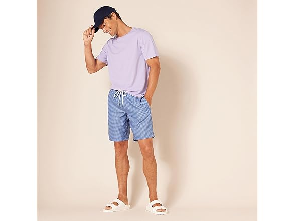 AE Mens 9in Swim Trunks Mesh Lining Pockets