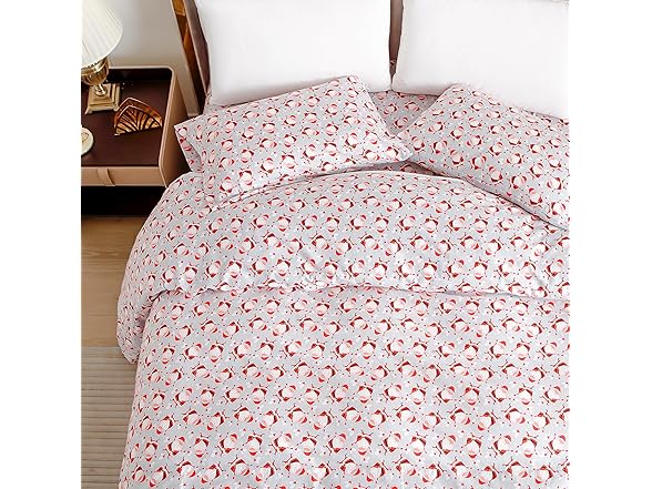 Elegant Comfort Ultra Soft 4Pc Flannel Set
