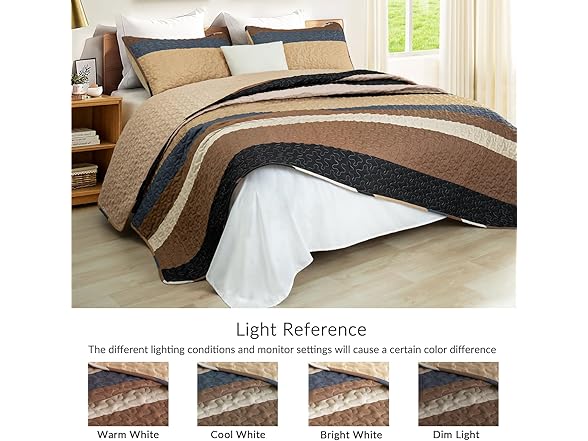 Whale Flotilla King Camel Quilt Set