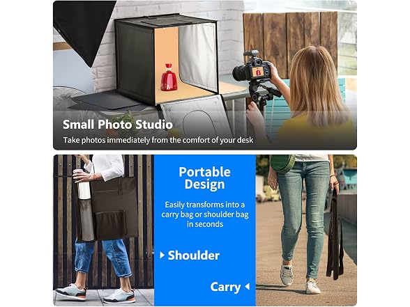 NEEWER Photo Studio Light Box