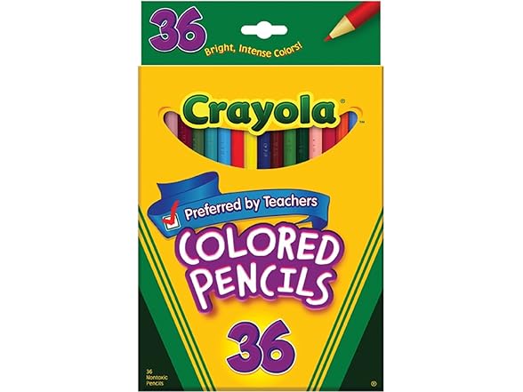 Crayola 36 Ct. Long Colored Pencils