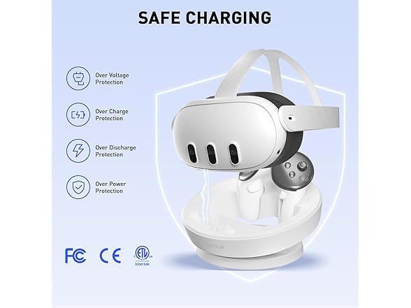 PRISMXR Carina D1 Magnetic Charging Dock | Quest 3