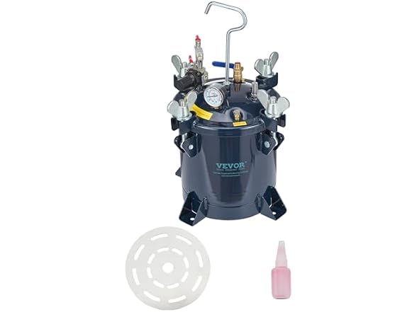 10L/2.5gal Spray Paint Pressure Pot Tank, 70PSI