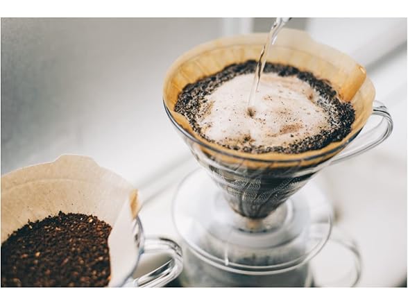 Hario V60 Paper Coffee Filter, Size 02, Natural, 40ct