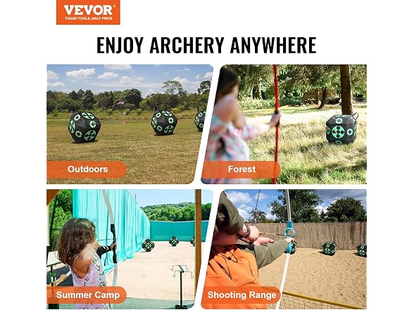 Archery Target, 15"x15" All-side Shotting