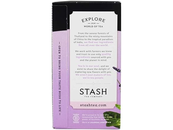 Stash Tea Breakfast in Paris Black Tea, 18 Count