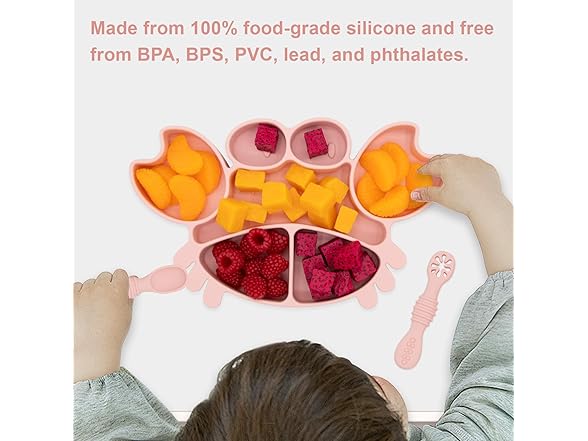 BabyX Silicone Feeding Set (3 PCs)