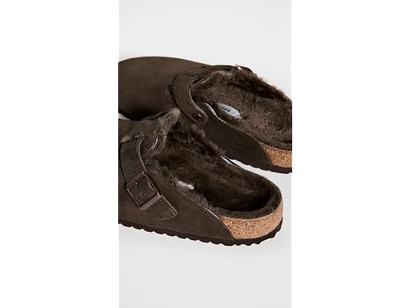 Birkenstock Unisex Boston Shearling Mocha (6.5W/4.5M)