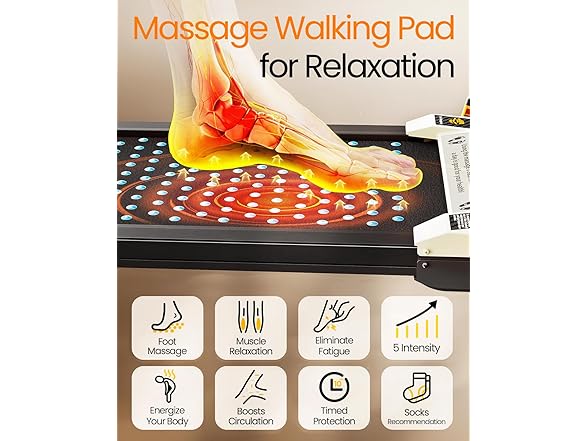 AKLUER Walking Pad with Incline