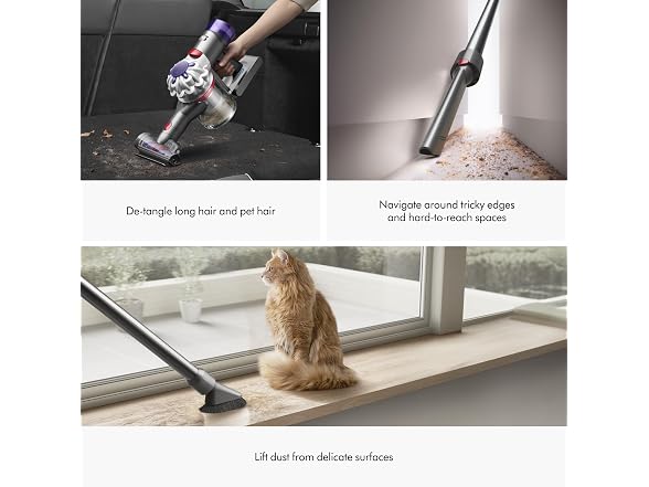 Dyson V8 Plus Stick Vacuum Silver