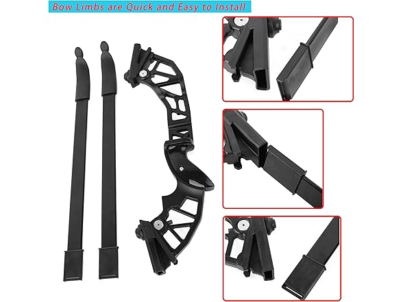 FQH Archery Recurve Bow and Arrow Set 30-53 lbs