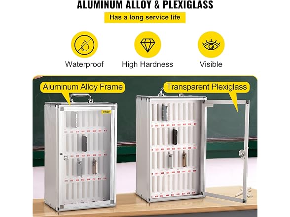 VEVOR 36 Slots Cell Phone Cabinet