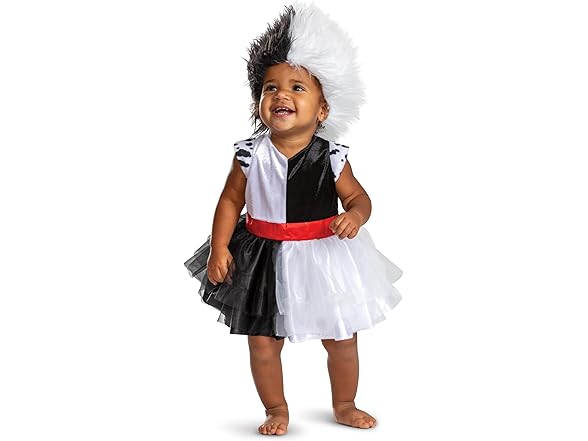 Cruella Costume Toddler Size (2T)