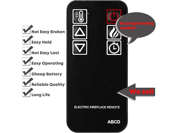 GENGQIANSI Replacement Remote Control