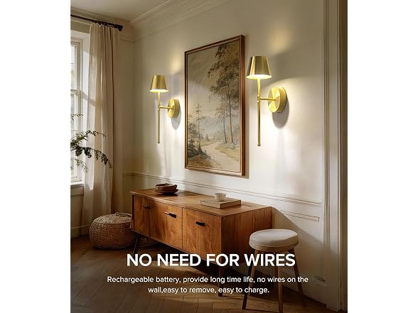 UME Wireless Sconces Set of 2