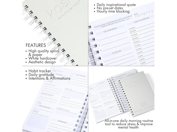 Daily Alignment Journal: Habit Tracker