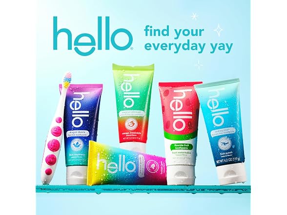Hello Unicorn Sparkle Kids Toothpaste Fluoride
