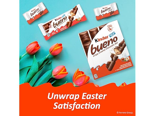 Kinder Bueno Milk Choc Hazelnut 5pk 7.5o