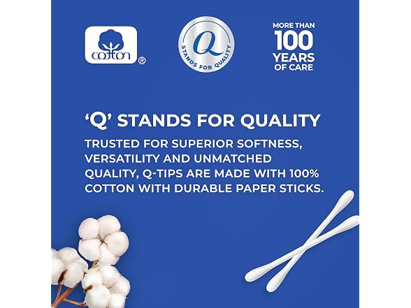 Q tips Cotton Swabs Hygiene and Beauty Care