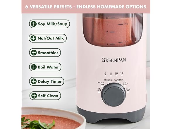 GreenPan 30oz Nut Milk Maker Machine