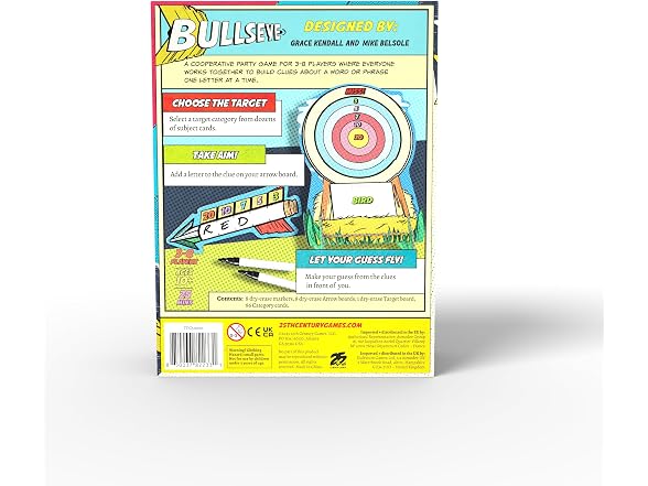 25th Century Games Bullseye, Ages 10+, 3-8 Players