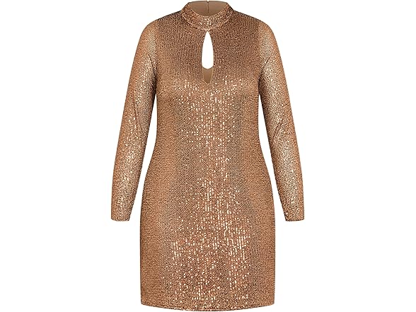 City Chic Womens Plus Size Glowing Dress (14)