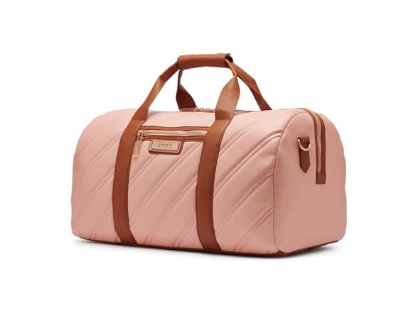 DKNY Unisex Luggage travel,Peach Bloom,19"