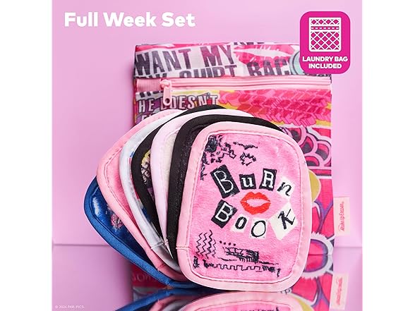 MakeUp Eraser, 7-Day Set More Mean Girls,